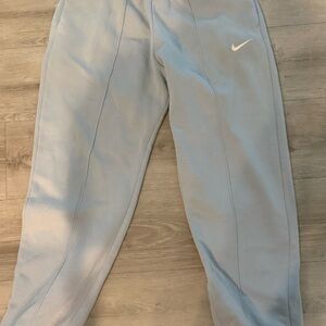 Nike Women Sky Blue Joggers